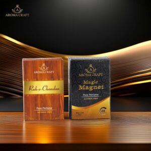 Aroma Craft Ruh-E-Chandan & Magic Magnet Attar Combo