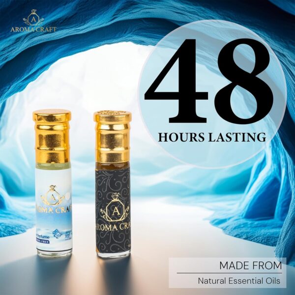 Aroma Craft Ice Blue & Magic Magnet Attar Combo - Image 3