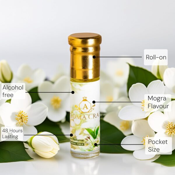 Aroma Craft Mystic Mogra Attar Pack of 2 - Image 5