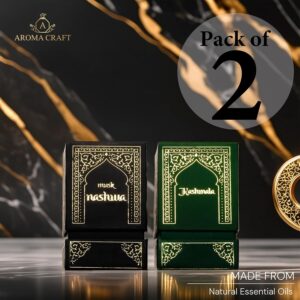 Aroma Craft Musk Nashwa & Kashmala Attar Combo