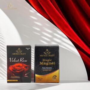 Aroma Craft Velvet Rose & Magic Magnet Attar Combo