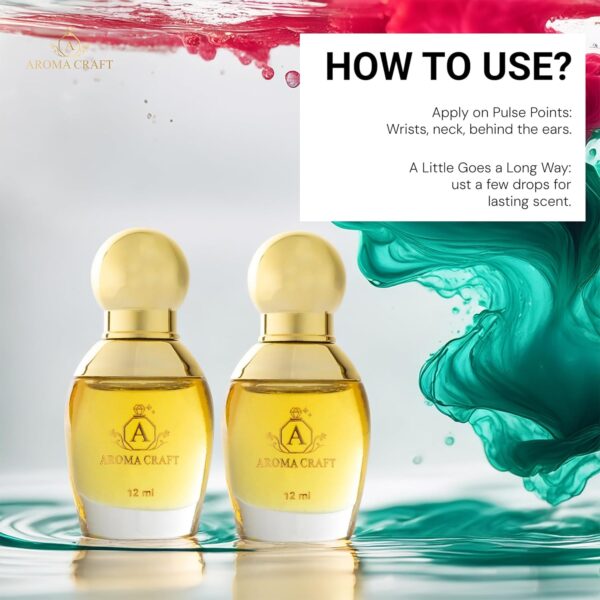 Aroma Craft Dilnasheen & Kashmala Attar Combo - Image 6