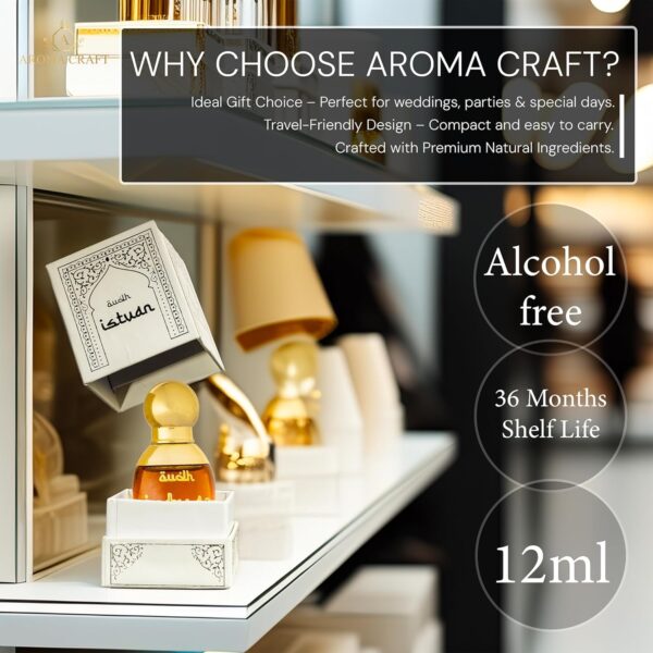 Aroma Craft Oudh Istvan Attar - Image 7