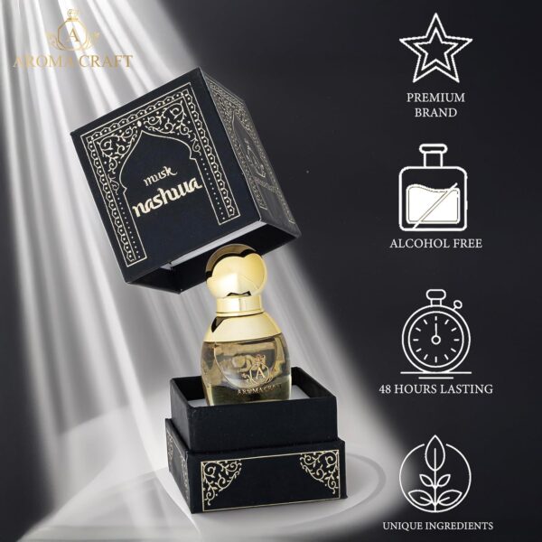 Aroma Craft Premium Musk Nashwa Attar - Image 3