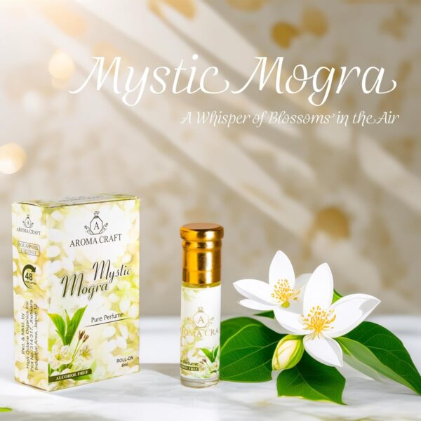 Aroma Craft Mystic Mogra Attar Pack of 2 - Image 2